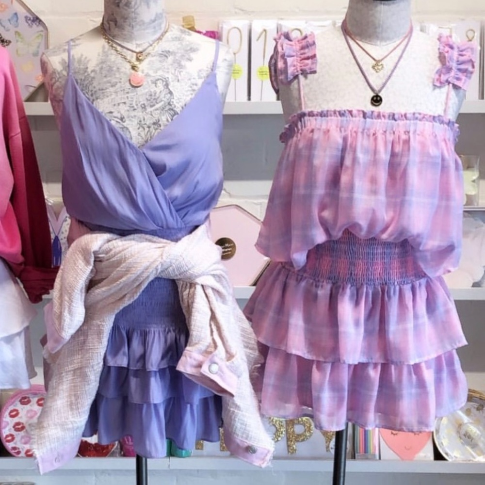 Pastel skirt & top set